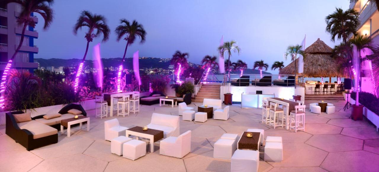 Hs Hotsson Hotel Akapulko Dış mekan fotoğraf The Sky Bar