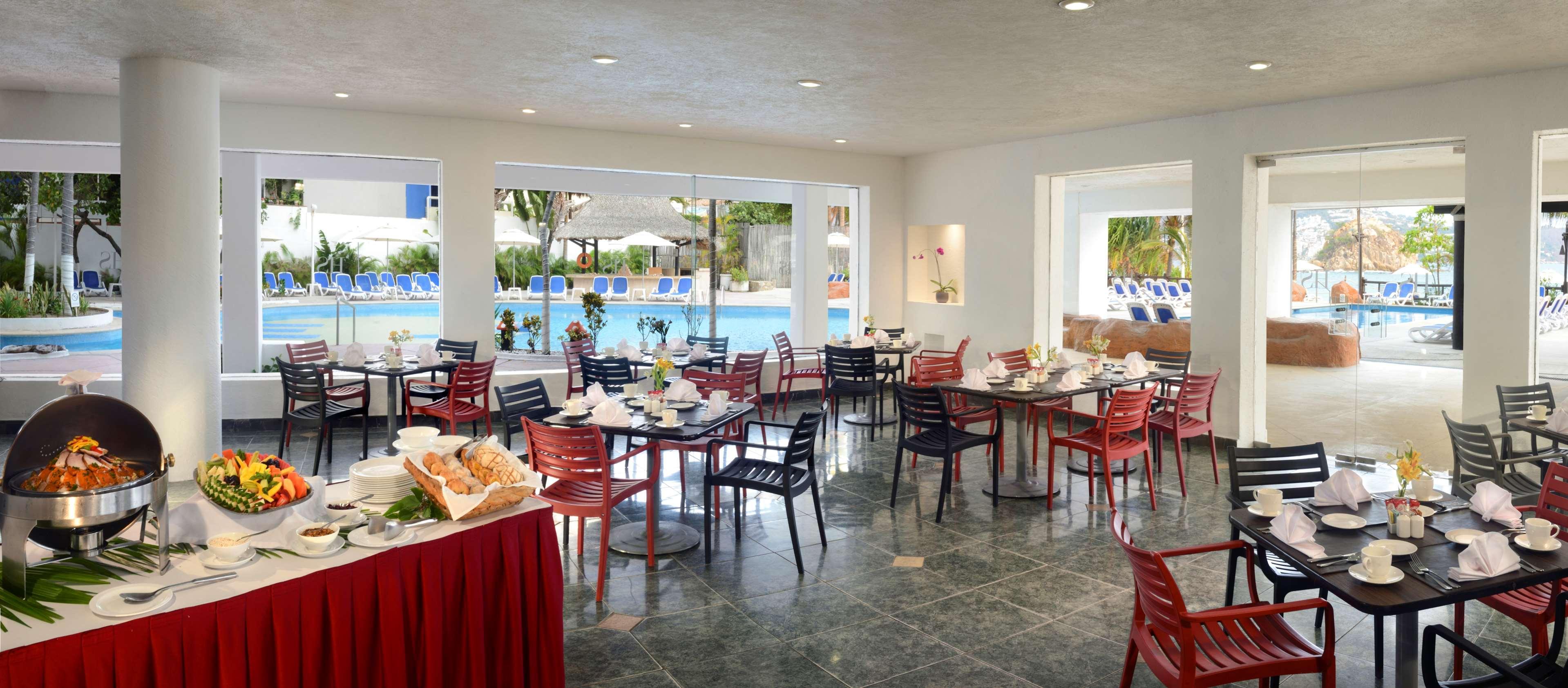 Hs Hotsson Hotel Akapulko Dış mekan fotoğraf Restaurant