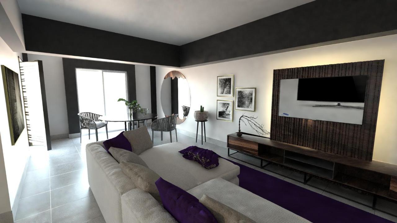 Hs Hotsson Hotel Akapulko Dış mekan fotoğraf 3D rendering of a living room